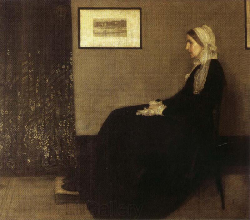 James Abbott McNeil Whistler Arrangement in Gray and Black: Portrait of the Artist's Mother Spain oil painting art